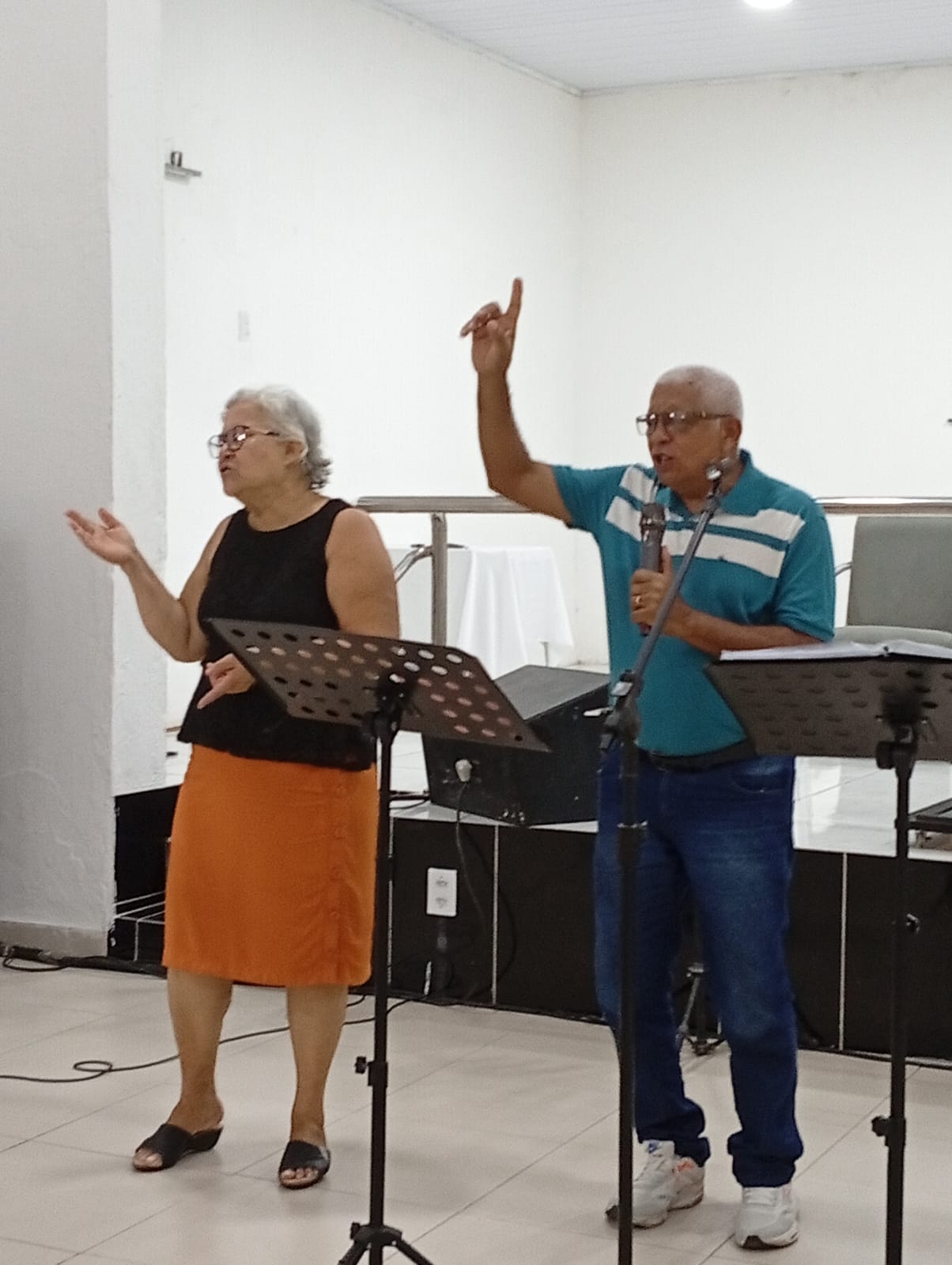 Comunhão no culto